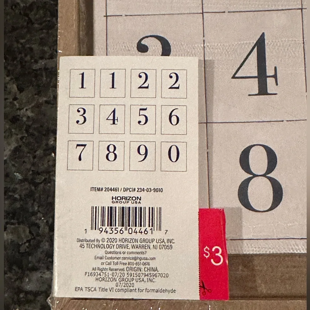 🌸 $3 when bundled - Hanukkah Countdown Calendar NWT